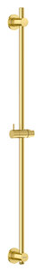 Concealed Shower Rail with Integrated Outlet & Holder (Brushed Brass PVD)