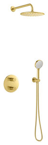 Concealed Silhouet HS1 - concealed shower system (Brushed Brass PVD)